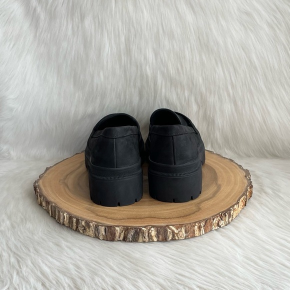 LIKE NEW Portland Leather Patina Zoe chunky platform leather penny loafers - Picture 11 of 13